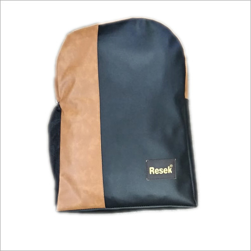 Brown and Black College Backpack