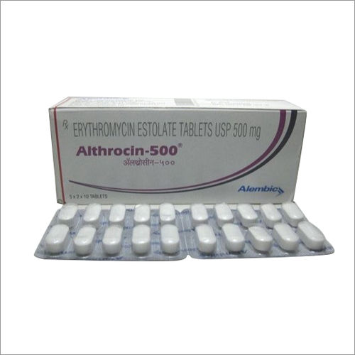 500 MG Erythromycin  Estolate Tablets