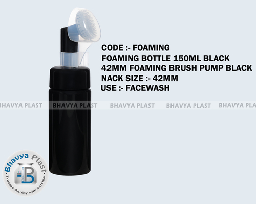 150ml Foaming Bottle Black