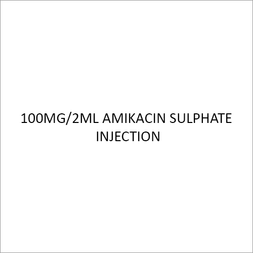 100MG-2ML Amikacin Sulphate Injection