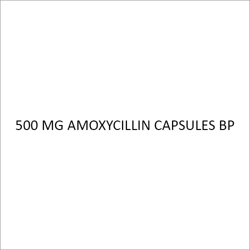 500 MG Amoxycillin Capsules BP