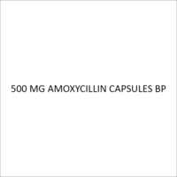 500 MG Amoxycillin Capsules BP