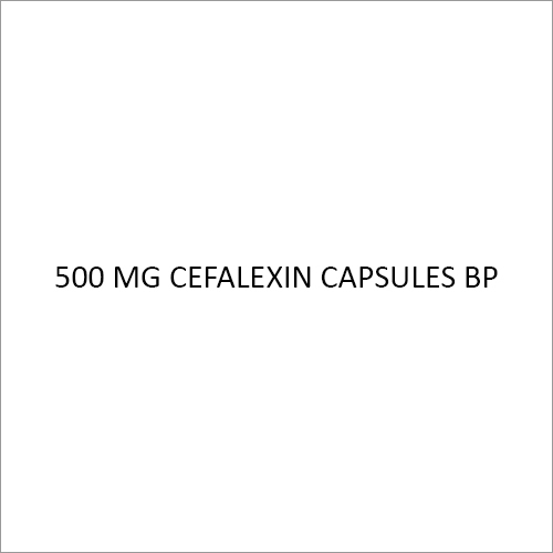 500 MG Cefalexin Capsules BP