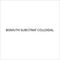 Bismuth Subcitrat Colloidal API