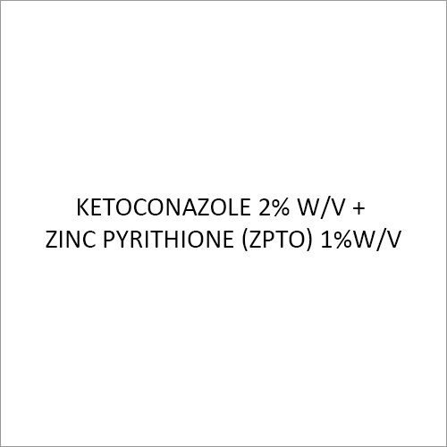 Ketoconazole 2% W-V + Zinc Pyrithione (ZPTO) 1% W-V Ointment