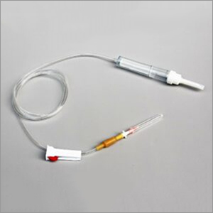 Plastic Infusion Set Without Air Vent Bulb Latex