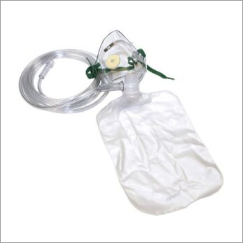 Plastic Adult And Pediatric High Concentration Oxygen Mask