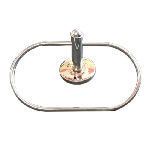 SS Oval Towel Ring
