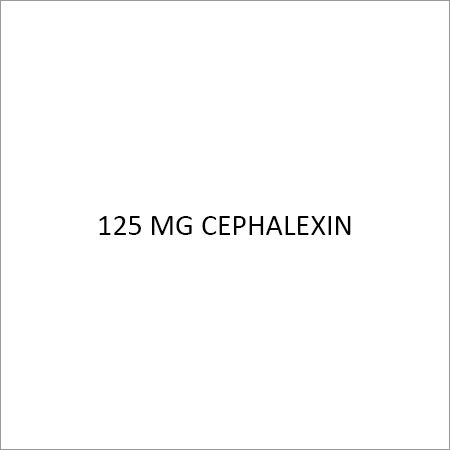 125 Mg Cephalexin Syrup