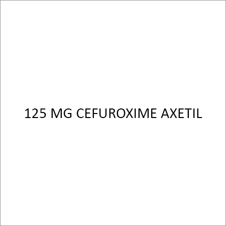 125 MG Cefuroxime Axetil Syrup