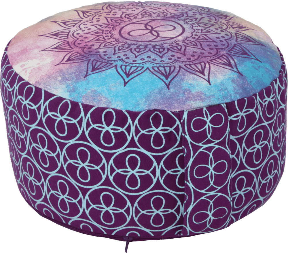 Mukasa】Yoga Meditation Cushion 20mm - Taro Purple - MUK-22211 (1