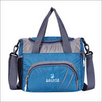 Multicolor Canvas Lunch And Picnic Bag