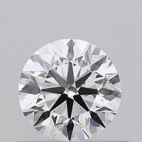 0.50 Carat VVS2 Clarity ROUND Lab Grown Diamond