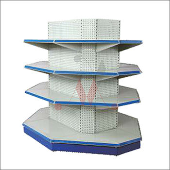 Four Sided Pillar Departmental Racks