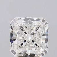 5.03 Carat VVS2 Clarity SQUARE RADIANT Lab Grown Diamond