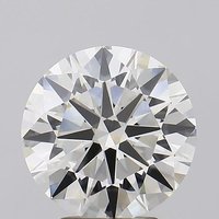 3.51 Carat VVS2 Clarity ROUND Lab Grown Diamond