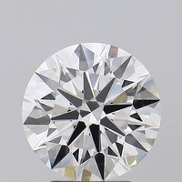 3.31 Carat VVS2 Clarity ROUND Lab Grown Diamond
