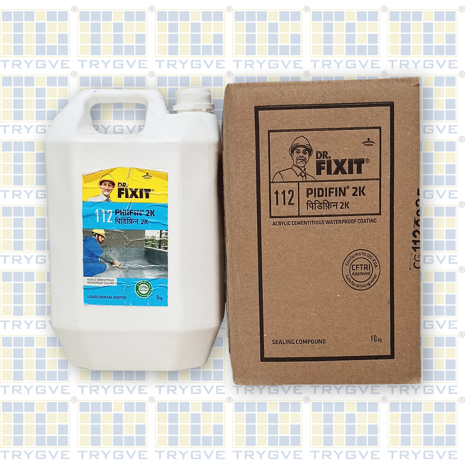 Dr. Fixit 112 Pidifin 2K 15 Kg Waterproof Chemicals