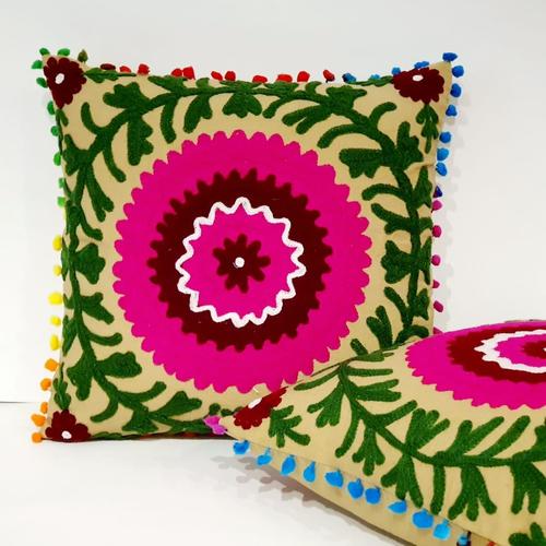 Hand Embroidered Suzani Cushion Covers