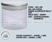 Gel Jar 500ml - Color: Milky White