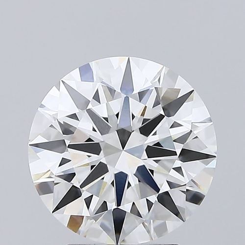 3.07 Carat VVS2 Clarity ROUND Lab Grown Diamond