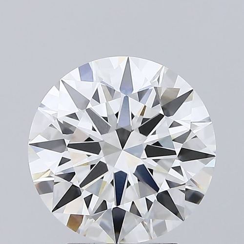 Lab Grown Round Diamond - 3.07 Carat VVS2 Clarity, G Color, Ideal Cut | 9.34 - 9.36 x 5.69 mm