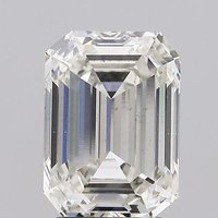 3.03 Carat VS2 Clarity EMERALD Lab Grown Diamond