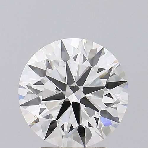 3.01 Carat VVS2 Clarity ROUND Lab Grown Diamond