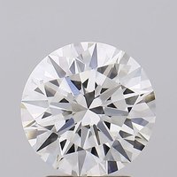 2.54 Carat VVS2 Clarity ROUND Lab Grown Diamond