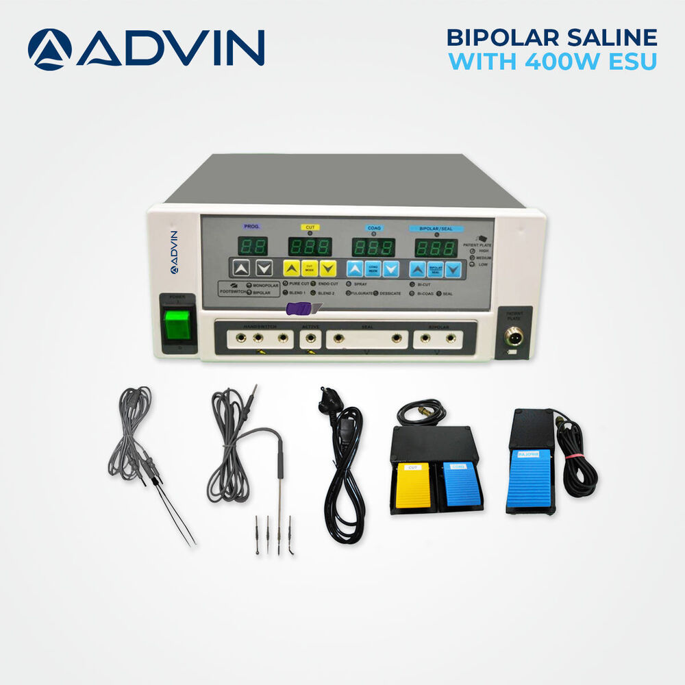 Bipolar Saline With 400W Esu - Operating Type: Manual