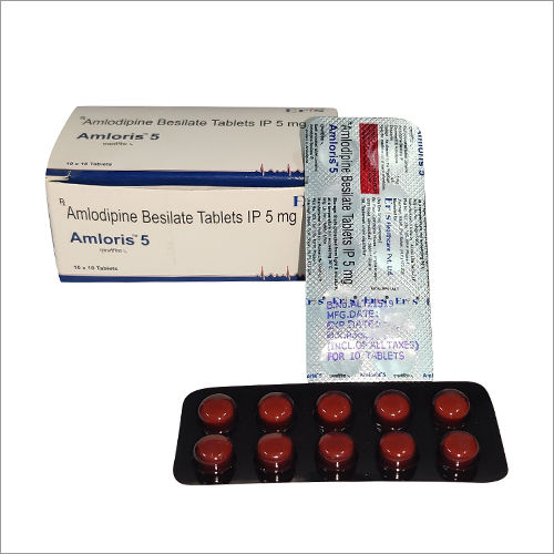 5Mg Amlodipine Besilate Tablets General Medicines