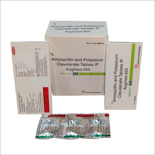 Augmed625 Amoxycillin and Potassium Clavulanate Tablets By SHREJEE PHARMACEUTICALS