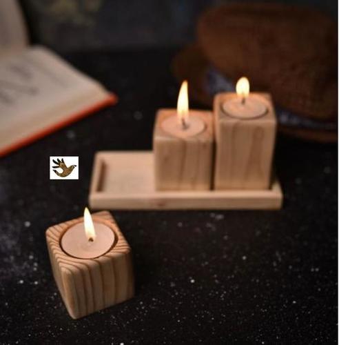 Tripo (Set of 3 with Tray), Tea Light Holders