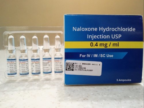 Naloxone Injection Packaging: Blister Pack