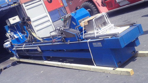 Schuco FOM Blitz XZ 10094 Double Mitre Saw - 450mm Blade, 6000mm Cutting Length, Blue | 12 Month Warranty, Industrial Grade, Strong and Durable