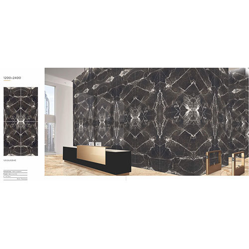 Big Black White Slab Tiles By GREPL INTERNATIONAL