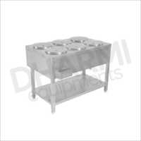 60 Inch Stainless Steel Bain Marie Counter