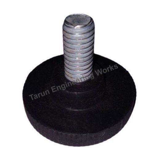 Black Round Furniture Level Adjuster