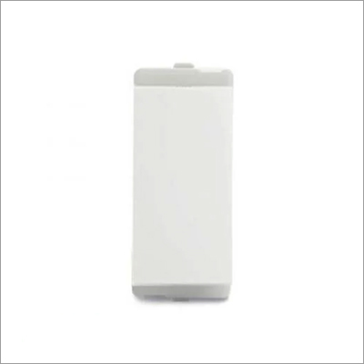 10AX 1 Way 1 Module White Switch
