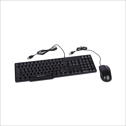 Black Computer Keyboard And Mouse