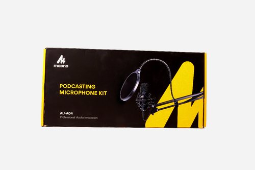 Black Condenser Microphone Combo Set
