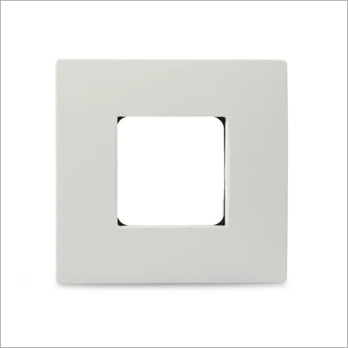 White 2 Module Grid And Cover Plate
