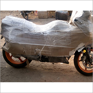 Two Wheeler Shifting Service - GPS Enabled Tracking, Stretch Film Packaging, Optional Insurance, Professional Handling