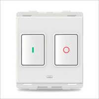 25a Motor Starter Switch - Rated Voltage 200-240v | White Color, Suitable For Home Applications