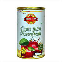 1 Kg Apple Juice Concentrate - Can Packaging, 1000 Ml Size | Sweet Flavor, Yellow Apple Juice Beverage