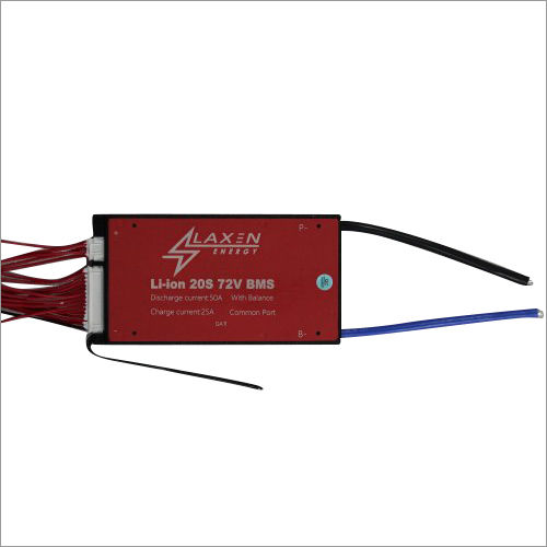 Lithium Battery Li-Ion 20S 72V 50Amp Bms