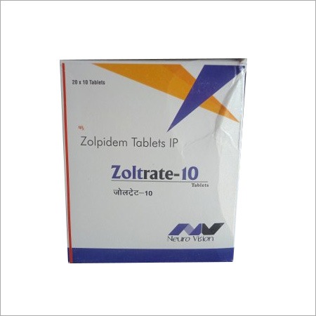 Zoltrate 10 Mg Zolpidm Tablets