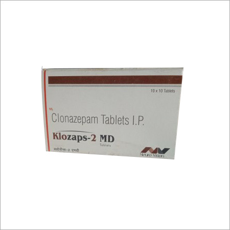 KLOZAPS 2MG (Clonazepam 2 Mg)