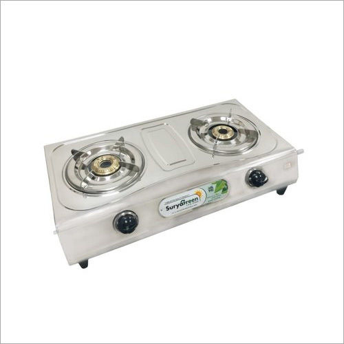 2 Burner Emperor SS PS Gas Stove