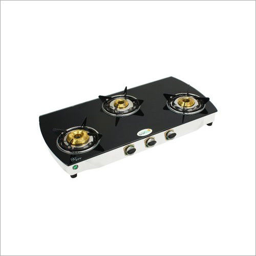 3 Burner Dezire Black Gas Stove